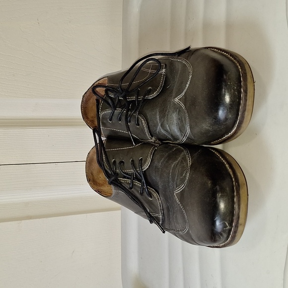 NUNN BUSH leather wingtips lace up - 8 ½ - gray - Picture 2 of 9